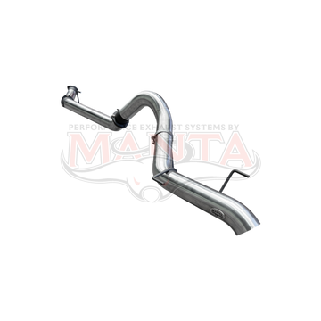 Toyota Prado 250 Exhaust (Manta) - 2.8L TD 2024+, 4in DPF Back Without Muffler