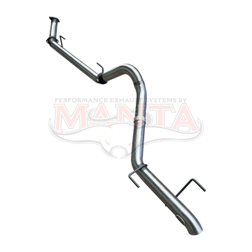 Toyota Prado 250 Exhaust (Manta) - 2.8L TD 2024+, 3in DPF Back Without Muffler