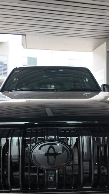 Toyota Land Cruiser Prado 250 Series Front Badge Overlay (Smooth Radar Badge)