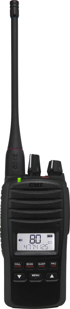 GME 5W UHF CB Handheld Radio (Twin Pack)