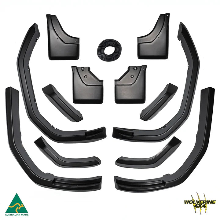 Landcruiser Prado 250 Flares & Mudflap Kit (Full Set)