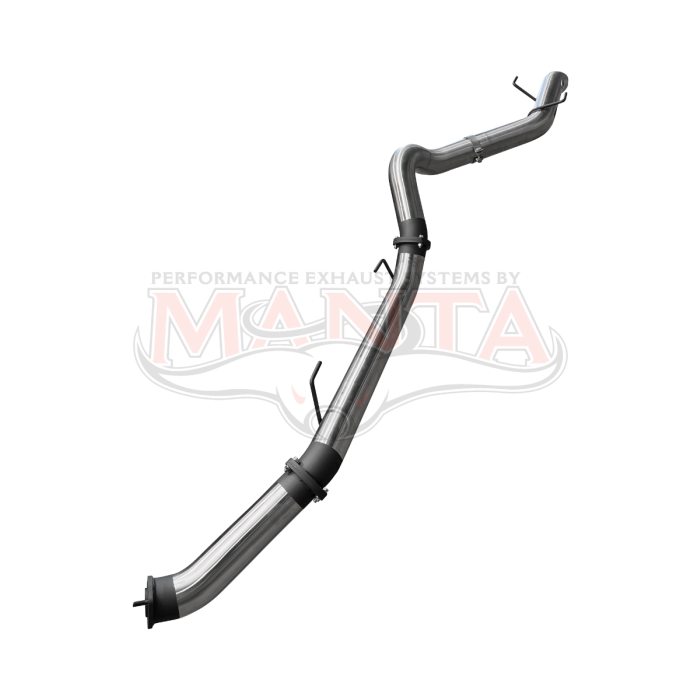 Toyota Prado 250 Exhaust (Manta) - 2.8L TD 2024+, 4in DPF Back Without Muffler