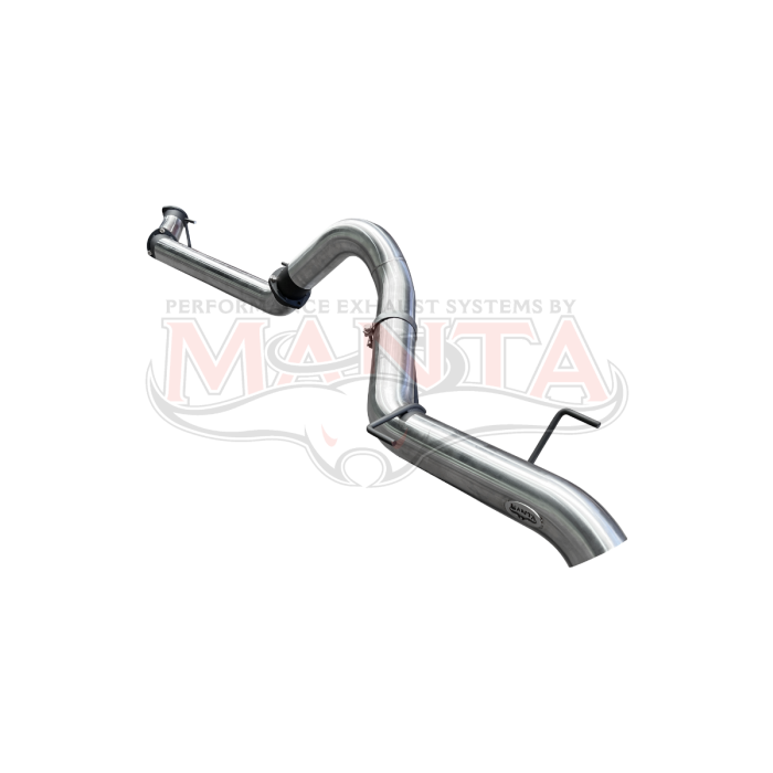 Toyota Prado 250 Exhaust (Manta) - 2.8L TD 2024+, 4in DPF Back Without Muffler