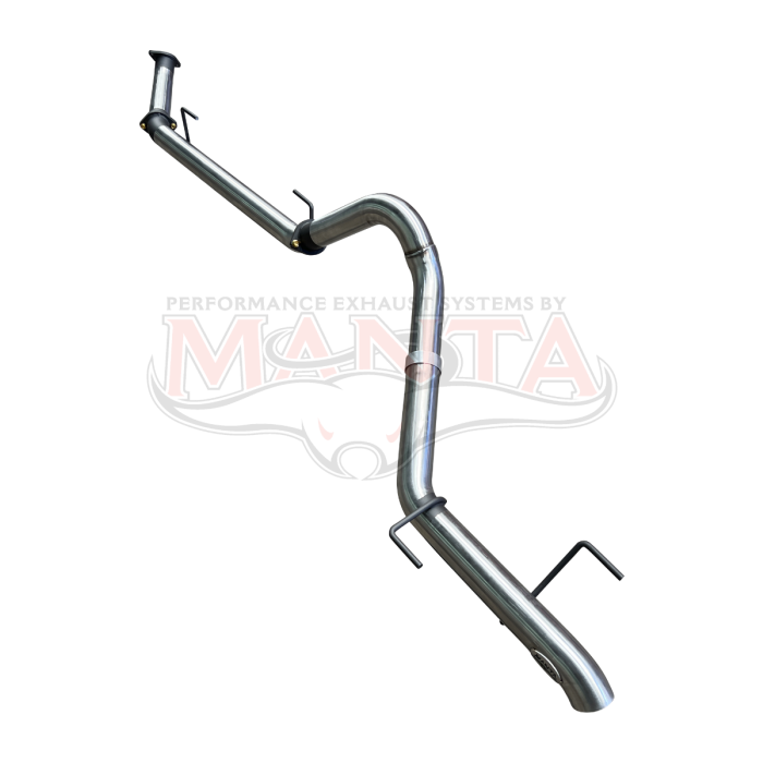 Toyota Prado 250 Exhaust (Manta) - 2.8L TD 2024+, 3in DPF Back Without Muffler
